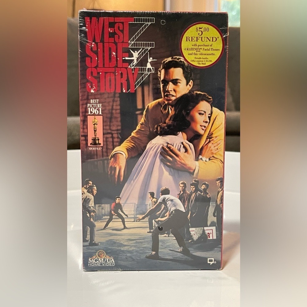 MGM/UA West Side Story VHS‎ Movie M201266 Musical 1961 Best Picture Sealed